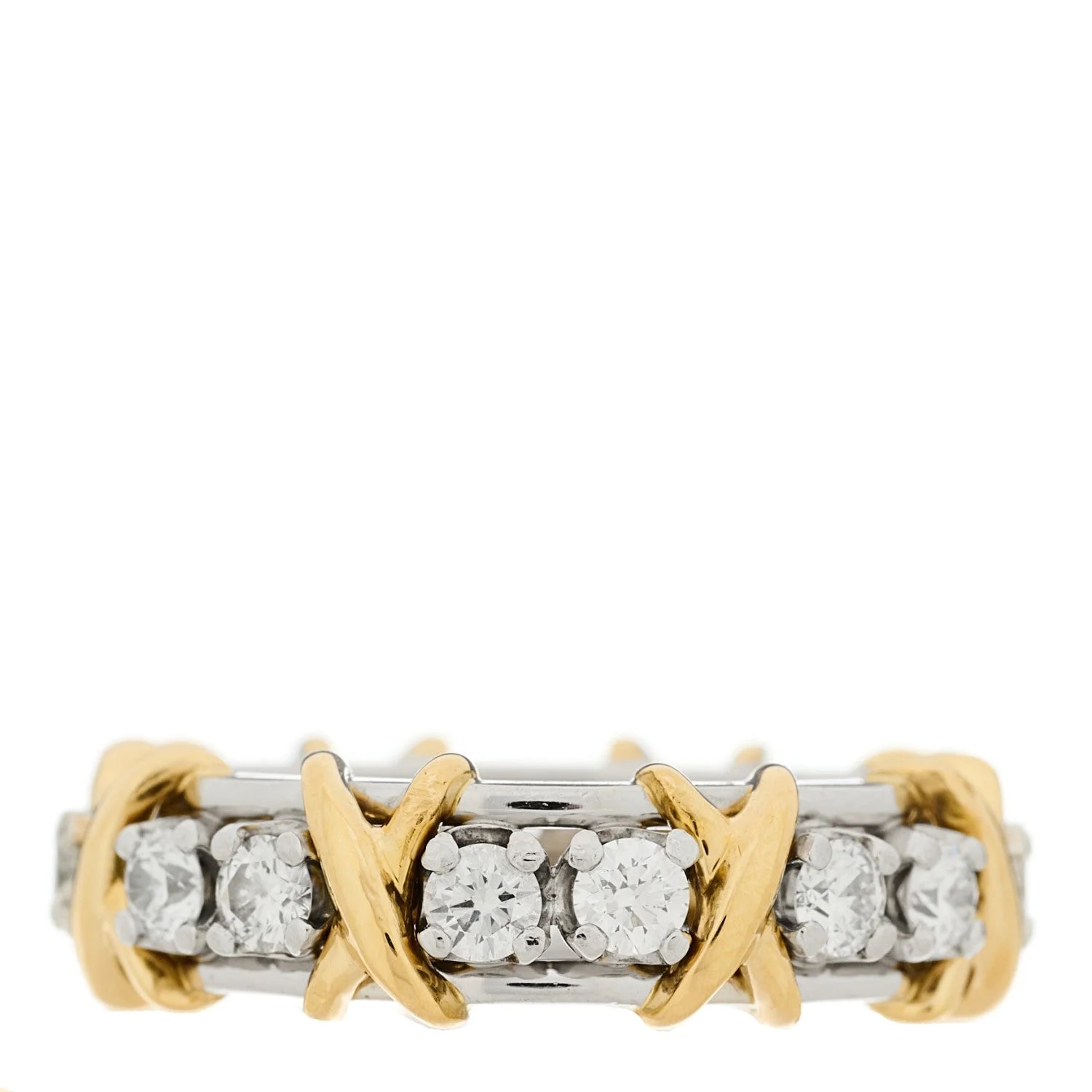 18K Yellow Gold Schlumberger Sixteen 54 6.75 3