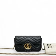 Gucci Matelasse Super Mini GG Marmont (kc090226b4r) 2