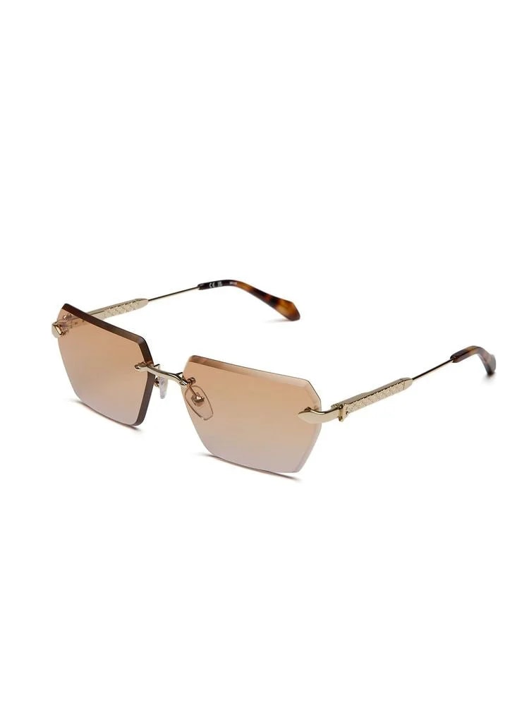 Just Cavalli Sjc110 Rose Gold Metal Sunglasses — 3