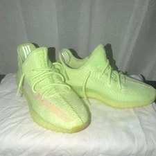 Yeezy Boost 350 V2 Glow Low Top Lace-Up Striped Athletic 2