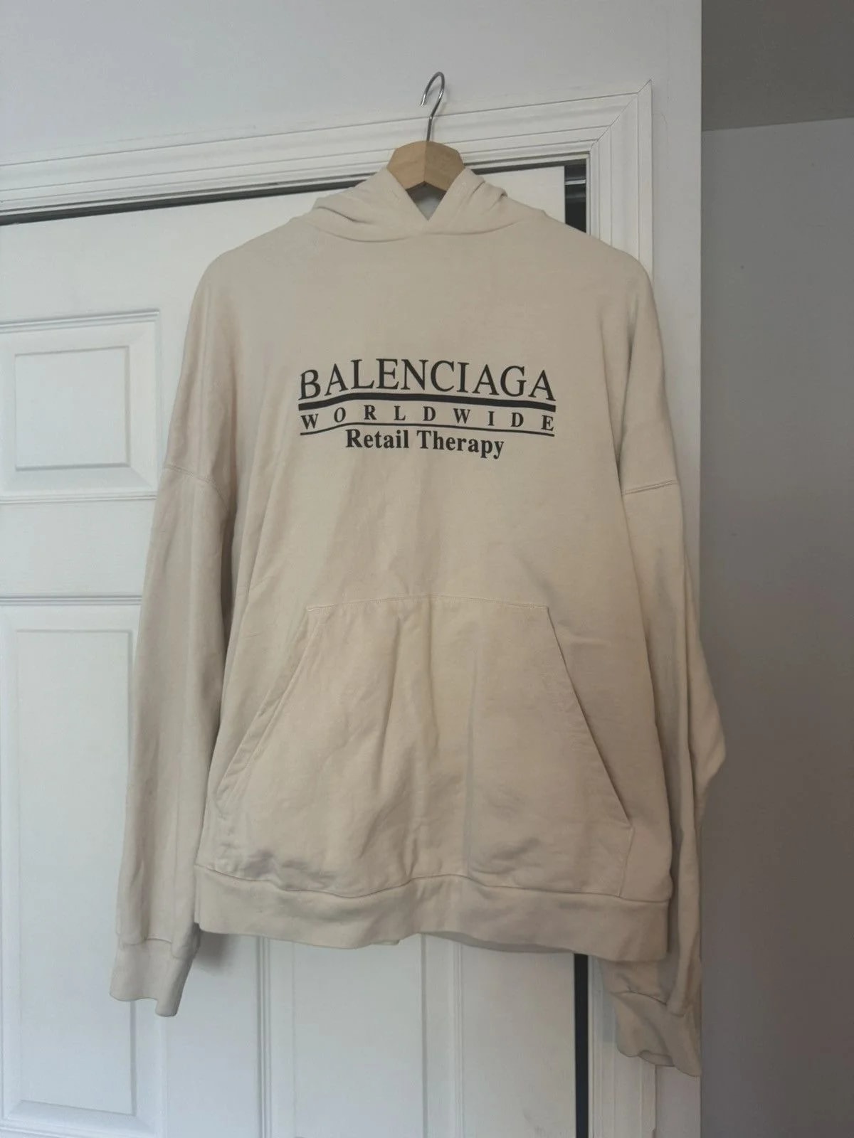 Balenciaga — Balenciaga Retail Therapy Hoodie — streetwear — resale