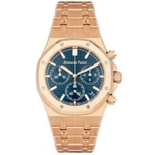 Audemars Piguet — Audemars Piguet Royal Oak Chronograph Rose Gold Blue 41mm 26240OR.OO.1320OR.05 — Watch — resale