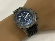 Breitling Avenger M13380 Black Automatic Excellent A6973 2