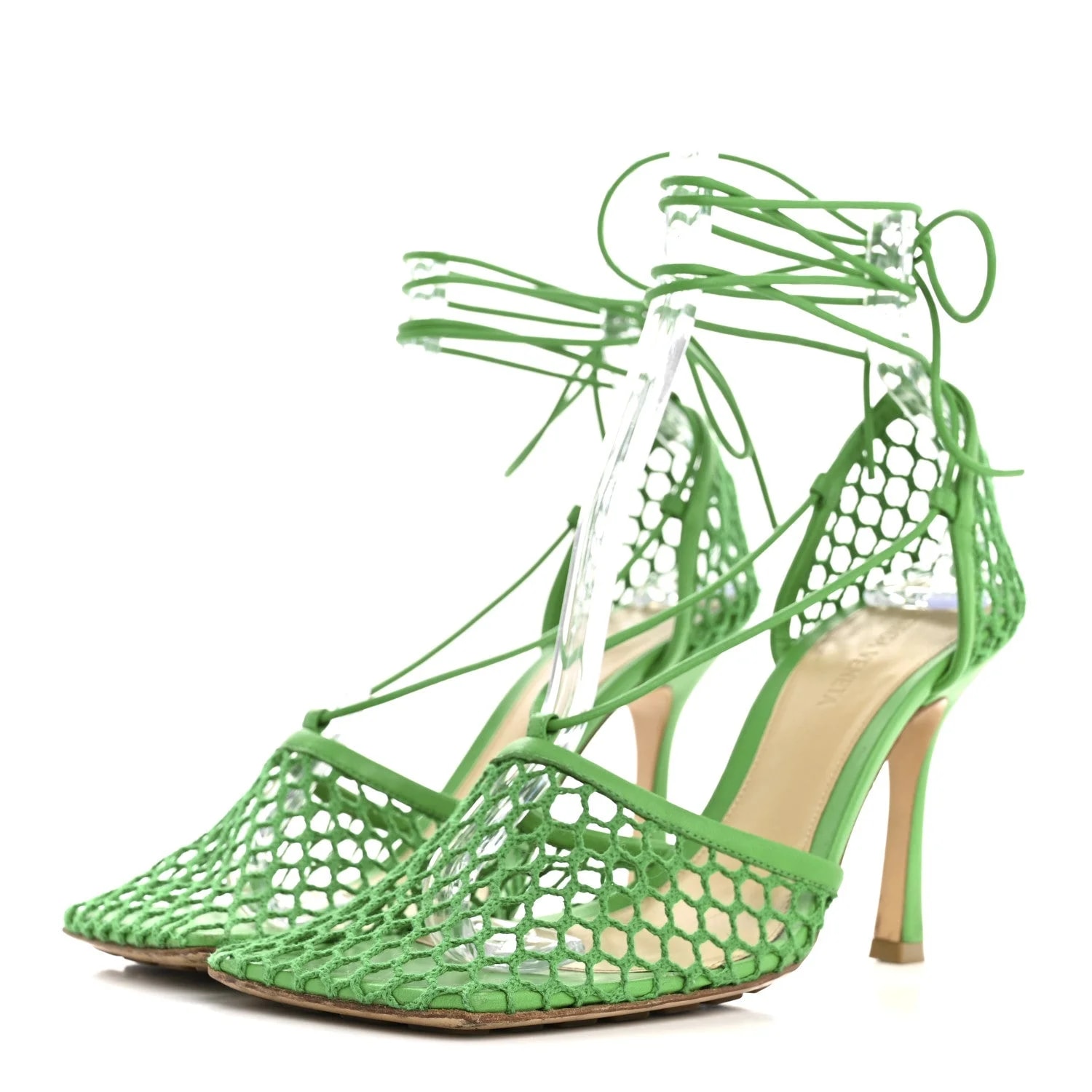 Embellished Sparkle Stretch Ankle Tie 90mm 39 Pool 4