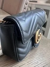 Gucci GG Marmont Mini Matelassé Crossbody Box & Dust 3