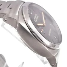 With Paper Panerai Luminor Marina PAM00352 Brown Dial Automatic G#147366 4