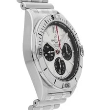 Breitling Chronomat B01 Steel Automatic Bracelet Silver 42mm AB0134101G1A1 3