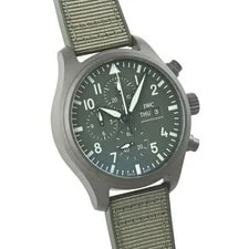 IWC Pilot's Chronograph Top Gun Woodland IW389106 SW20907 2