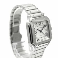 Cartier Santos WSSA0029 Stainless Steel Diamond 35.1mm #KNW2385 3