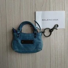 Balenciaga Mini City Charm Key Ring 10th Anniversary Limited Edition