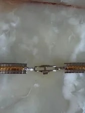 Authentic TAG Heuer Alter Ego Steel Gold Bracelet 17mm 3