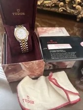 Tudor — Tudor Monarch 15633 Silver Gold White Dial — Watch — resale