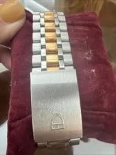 Tudor Monarch 15633 Silver Gold White Dial 3