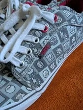 Vans X Nintendo Authentic Chukka LOW Checker Super Mario Lace 3