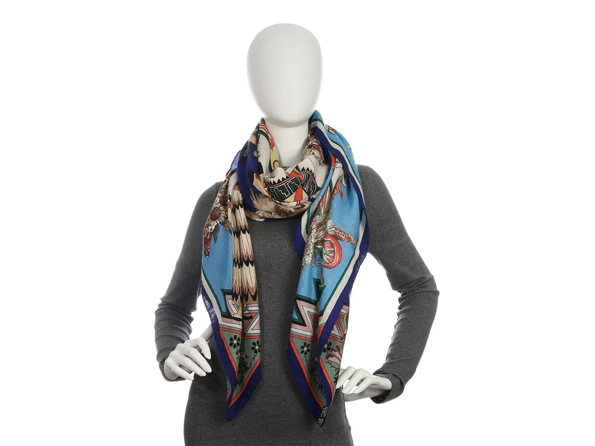 Hermès Kachinas Shawl 140cm 4