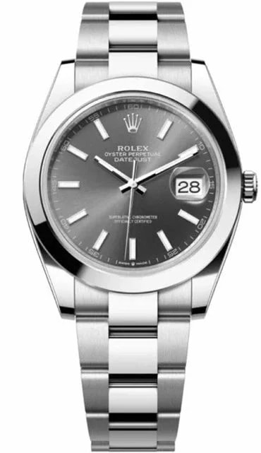 Worldofluxuryus — Rolex Datejust 41mm Stainless Steel — Watch — resale