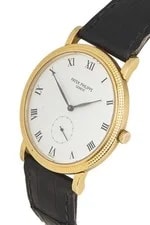 Patek Philippe White Gold Calatrava 3919J 33mm 2