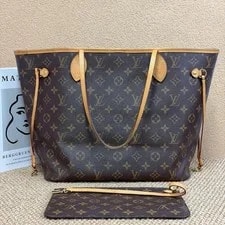 Louis Vuitton Neverfull Mm With - Very Good #BF37HR 4