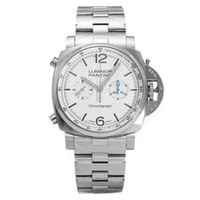 Panerai — Panerai Luminor Chrono PAM01548 White Dial — Watch — resale