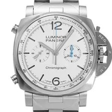 Panerai Luminor Chrono PAM01548 White Dial 2