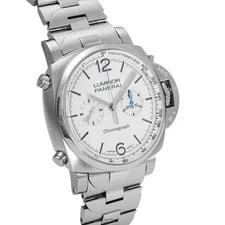 Panerai Luminor Chrono PAM01548 White Dial 3