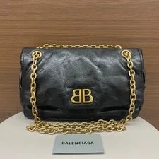 Balenciaga — Balenciaga Monaco Medium Oil Wax Crossbody Duty Paid — Handbag — resale