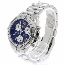 Breitling A53350 Colt Chrono Ocean Date Quartz Chronograph Black F/S 3