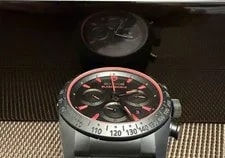 Tudor Fastrider Black Shield Chronograph Black/Red Dial Rubber Strap Box/Papers 2