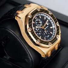 Audemars Piguet Royal Oak Offshore Carbon Dial Rose Gold 26030RO.OO.D001IN.01 4