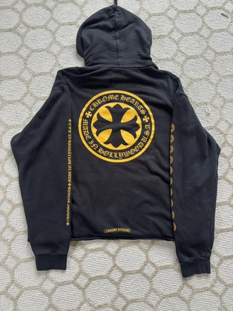 Chrome Hearts — Hearts Hollywood Plus Logo Hoodie & — streetwear — resale
