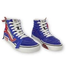 Vans M7 W8.5 SK8-Hi Reissue CAP Surf the Web High Top 4