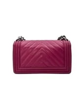 Chanel LeBoy Chevron Medium Size Flap With Buckle 2