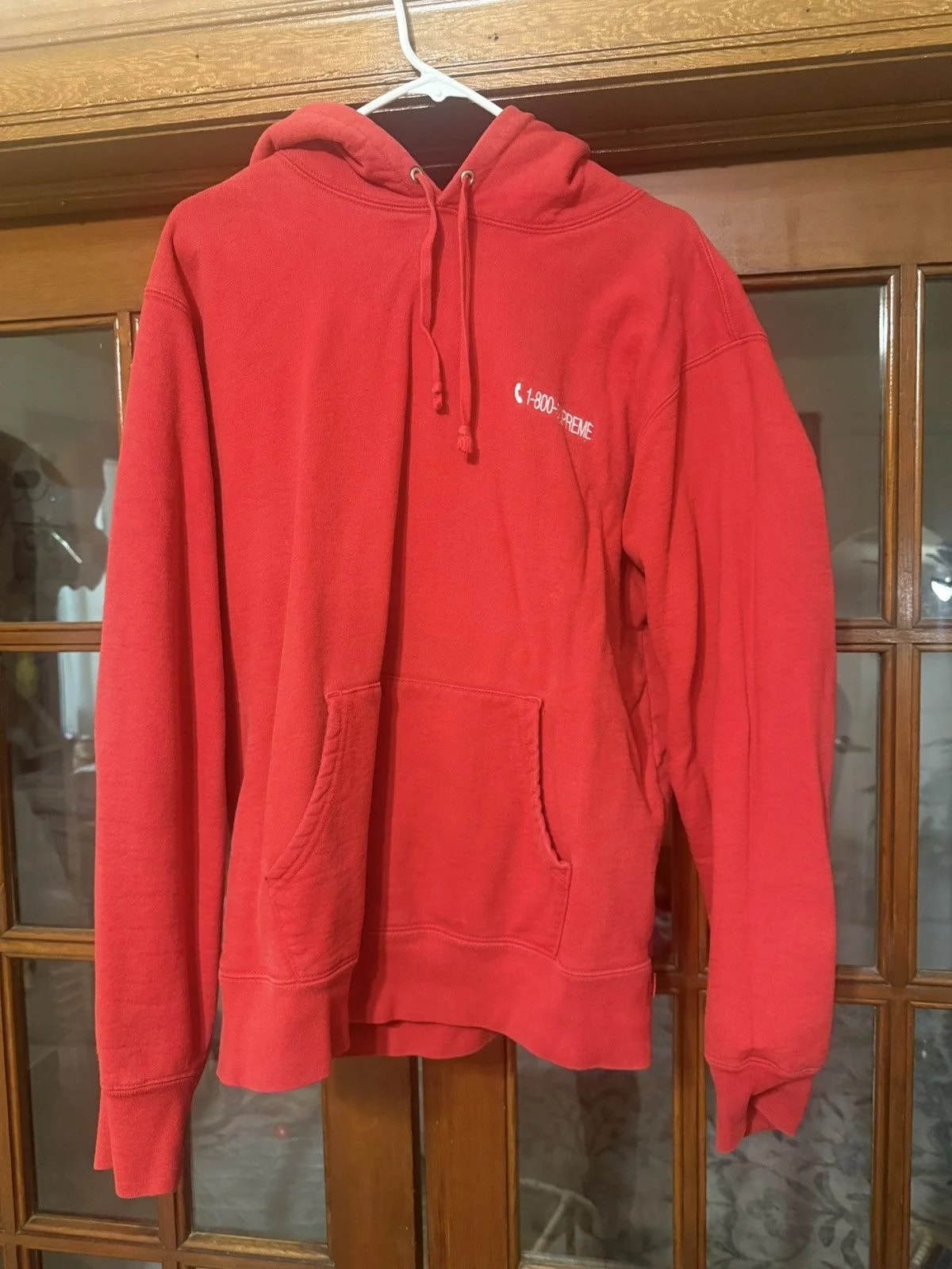 Supreme — 2019 1-800-Supreme Hoodie — streetwear — resale