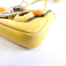 Fendi Bugs Micro Baguette 8M0354 37H Lamb From Japan 3
