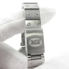 Cartier Santos 8192 Stainless Steel 26mm White Dial Quartz #TZW1142 4