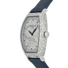 Patek Philippe Gondolo White Gold Engraved Manual Wind Diamond 7099G-001 3