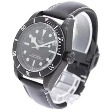 Tudor Heritage Black BAY Dark 79230DK 41mm SS/Leather Black #C16679 2