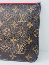 Authentic Louis Vuitton Neverfull Wristlet Clean 2