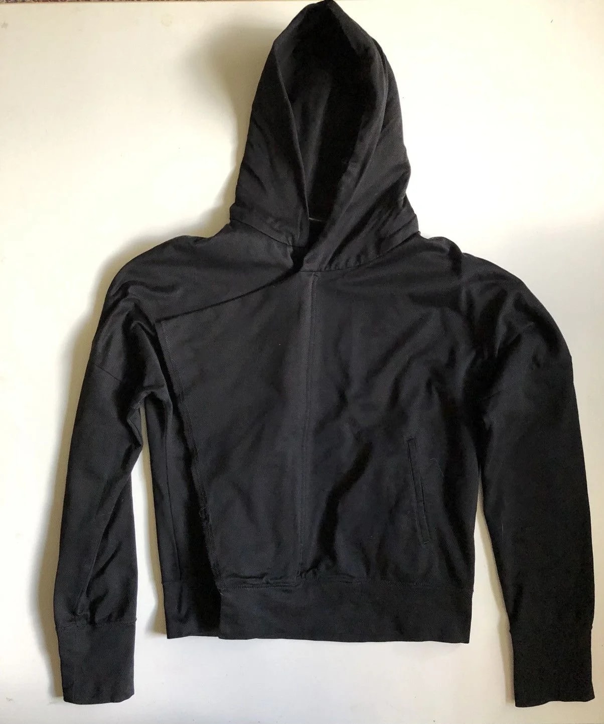 Yohji Yamamoto — Yohji Yamamoto X Y’S S/s 2011 Asymmetrical Hoodie — streetwear — resale