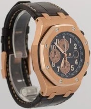 Papers Audemars Piguet Royal Oak Offshore Black 18K Rose Gold 42mm 26470OR BOX 4
