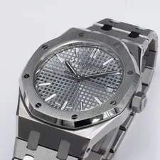 Audemars Piguet Royal Oak 50th Anniversary 15550ST Gray Dial Box Pape 3