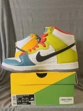 Nike SB Dunk High Pro QS froSkate 'All Love No Hate' DH7778-100 4