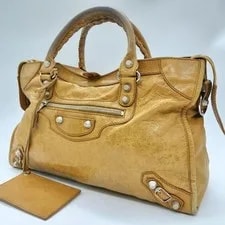 Balenciaga — Balenciaga City Giant With Mirror Strap — Handbag — resale
