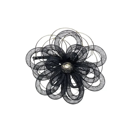 Chanel — Chanel Tulle Wire Flower Brooch — Jewelry — resale