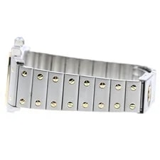 Cartier Santos GalbeeLM W20011C4 Date YG Bezel Beige Dial Quartz 's_979357 4