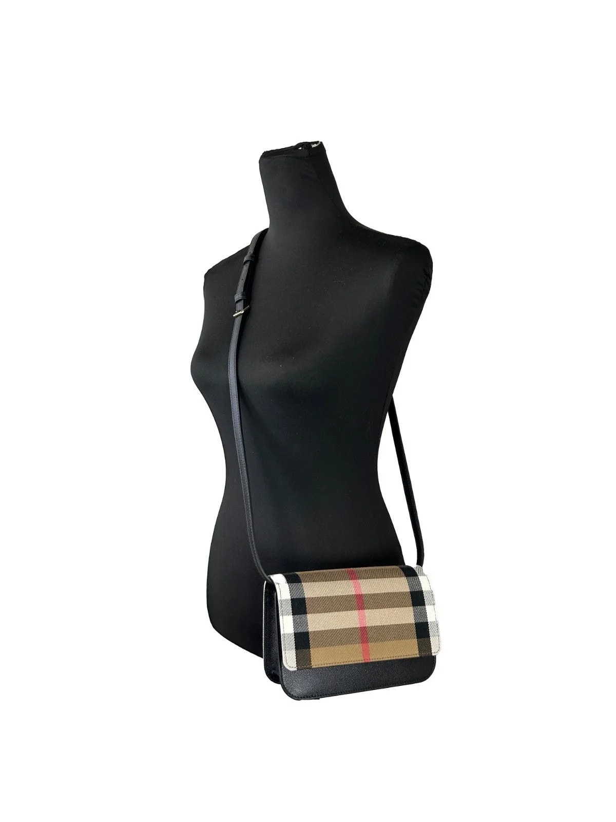 Burberry Small Madison Crossbody Check 4