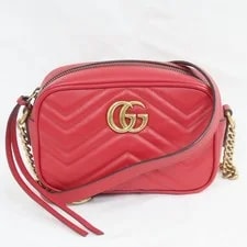 Gucci — Ts806281 Gucci GG Marmont Mini Camera 443065 GU — Handbag — resale