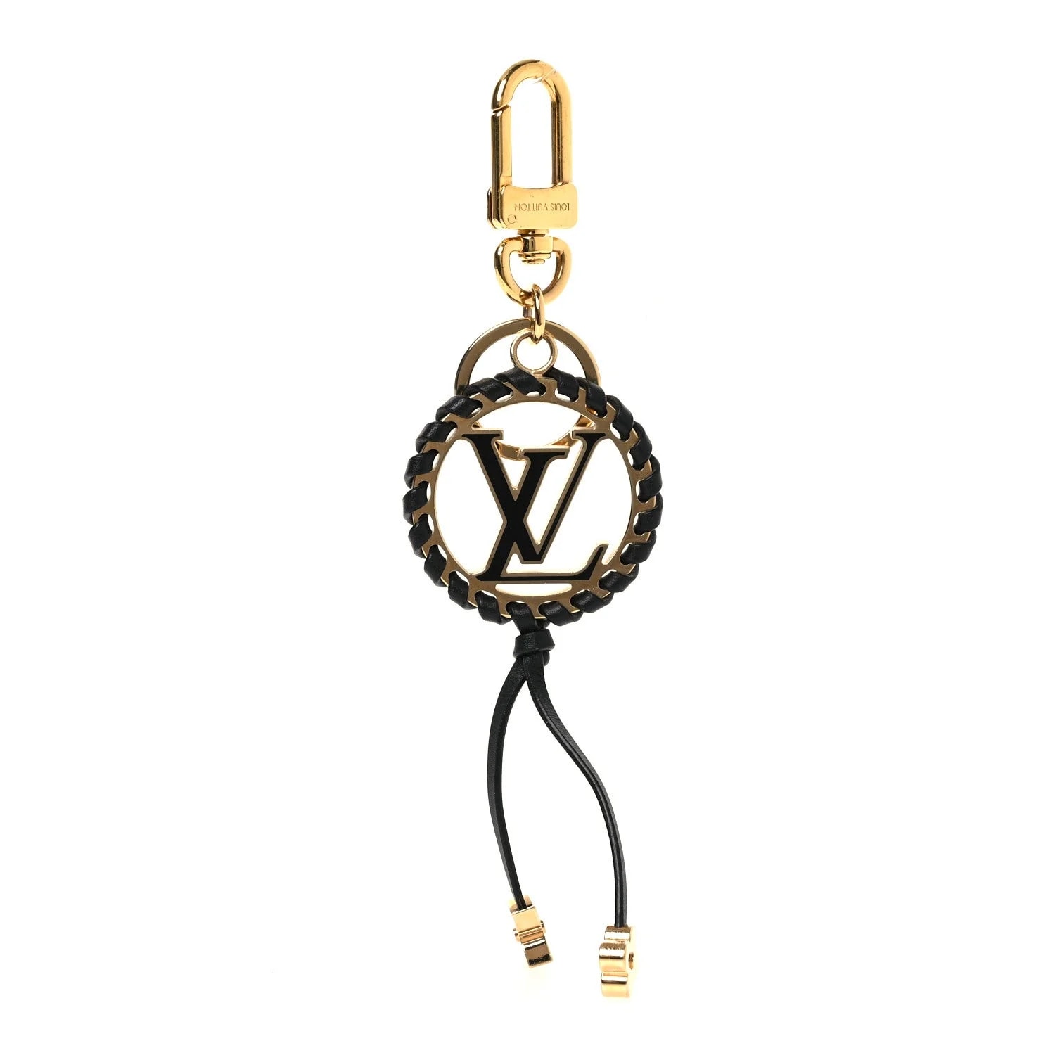 Louis Vuitton — Metal Enamel Very Bag Charm Key Holder — Accessory — resale