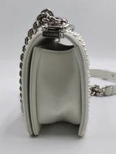 Chanel Embellished Chevron Small Boy Flap Chain Crossbody 3