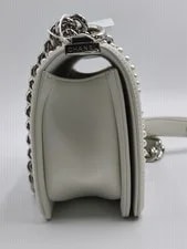 Chanel Embellished Chevron Small Boy Flap Chain Crossbody 4